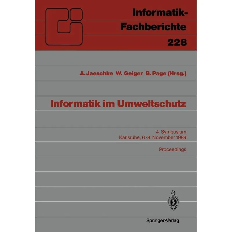 Informatik im Umweltschutz