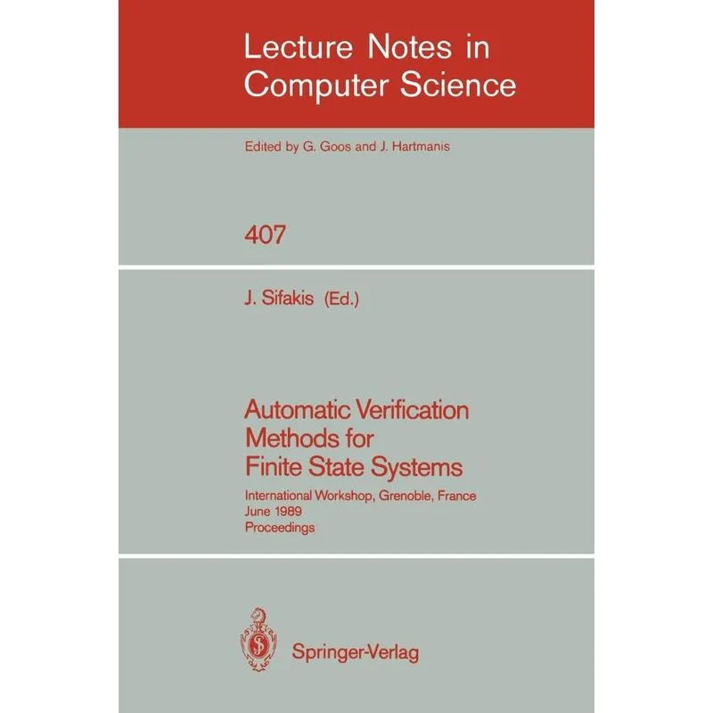 Automatic Verification Methods for Finite State Systems