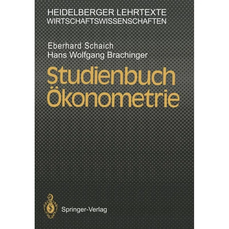 Studienbuch Ökonometrie