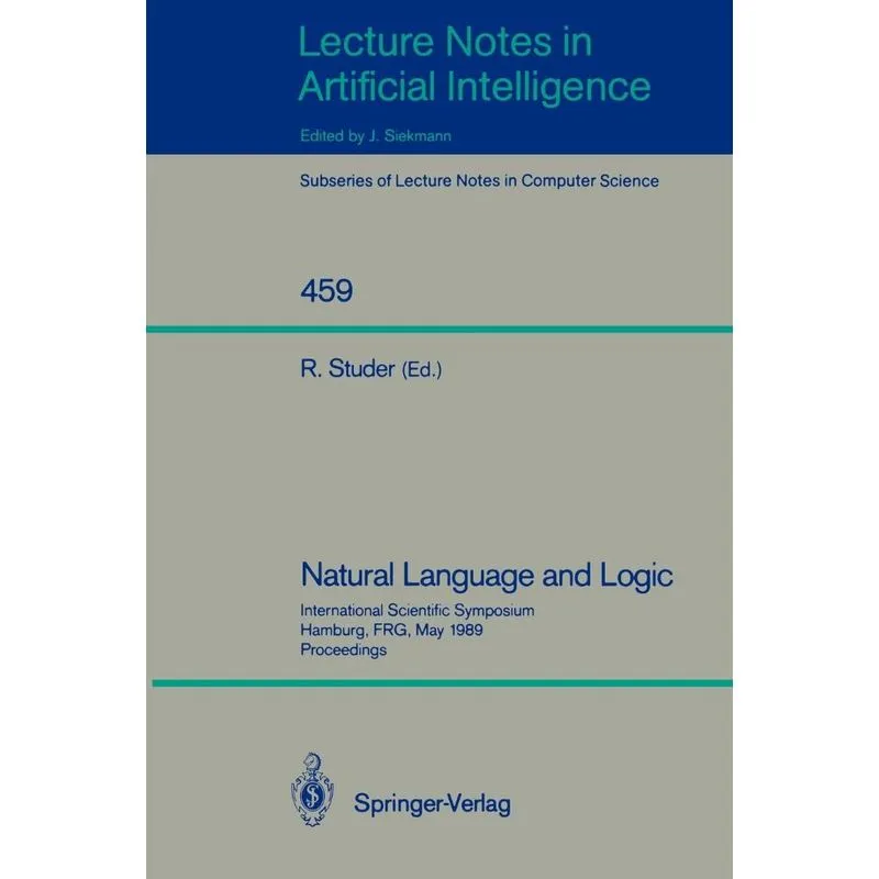 Natural Language and Logic