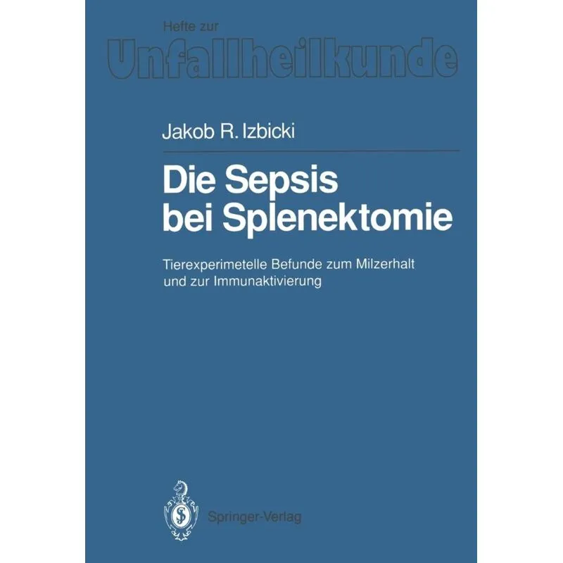 Die Sepsis bei Splenektomie