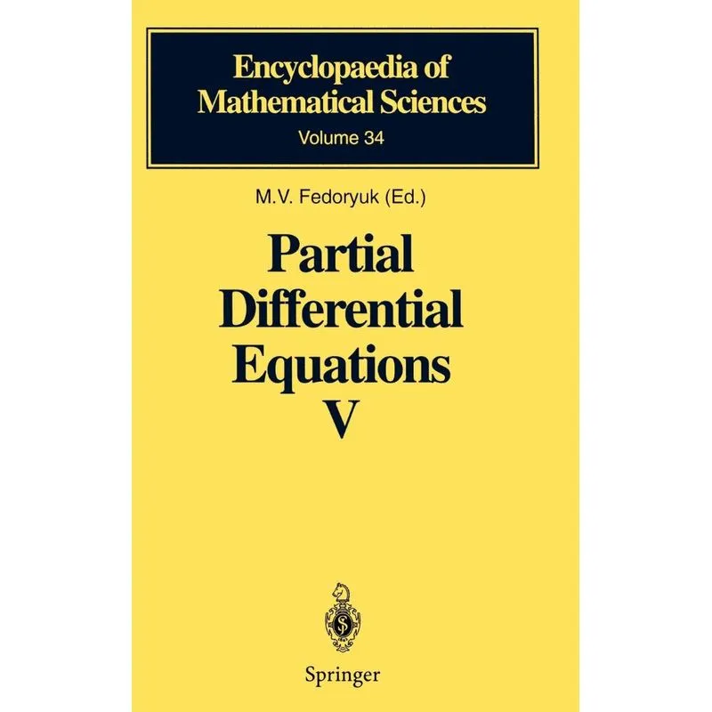 Partial Differential Equations V