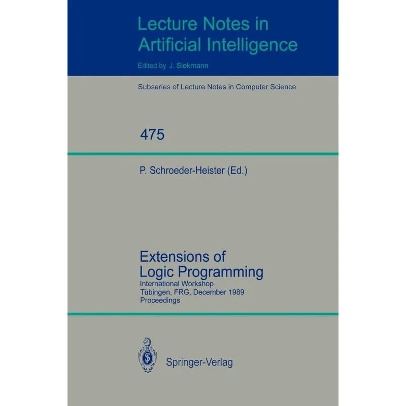 Extensions of Logic Programming