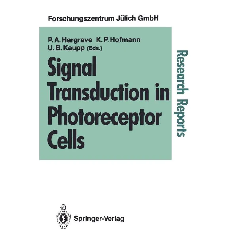 Signal Transduction in Photoreceptor Cells