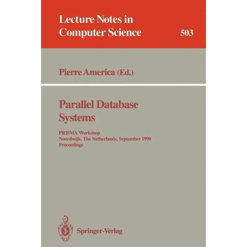 Parallel Database Systems