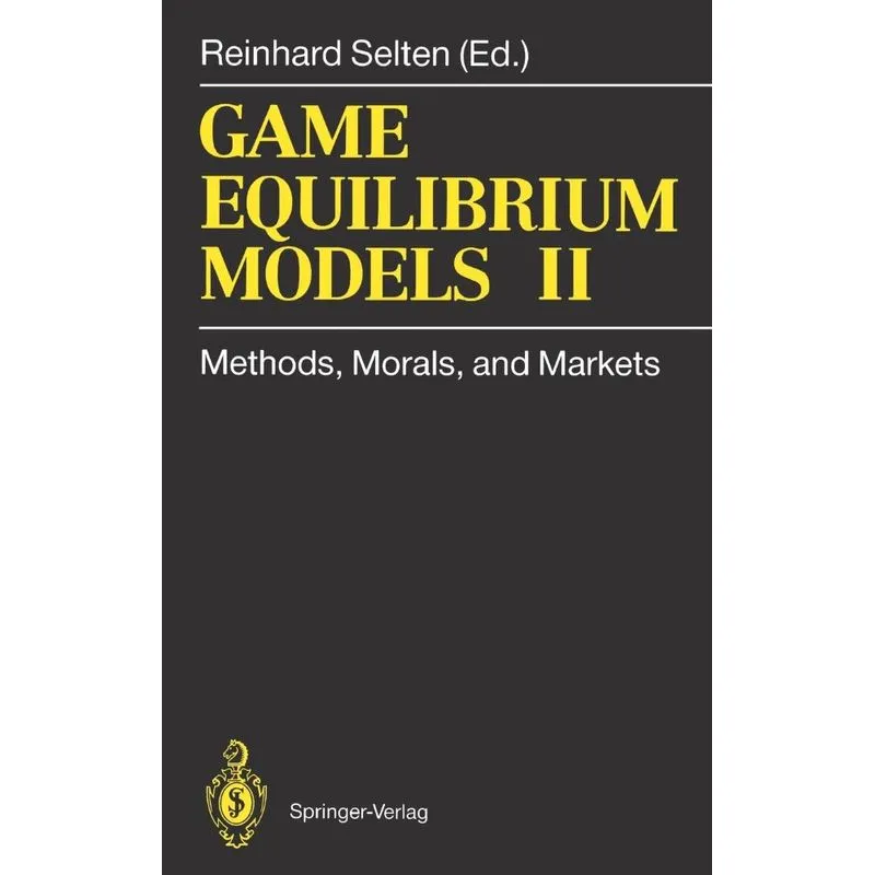 Game Equilibrium Models II