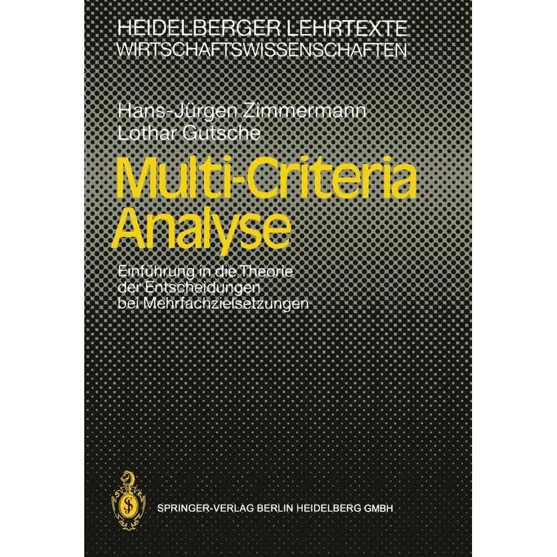Multi-Criteria Analyse
