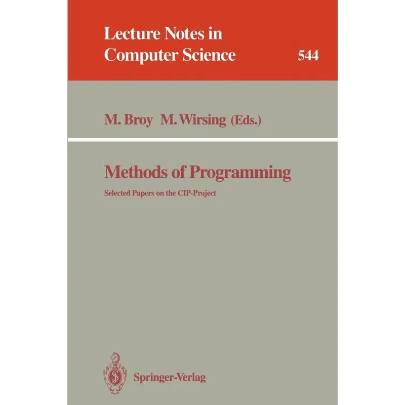 Methods of Programming