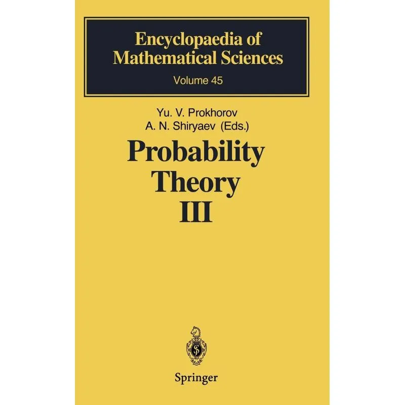 Probability Theory III