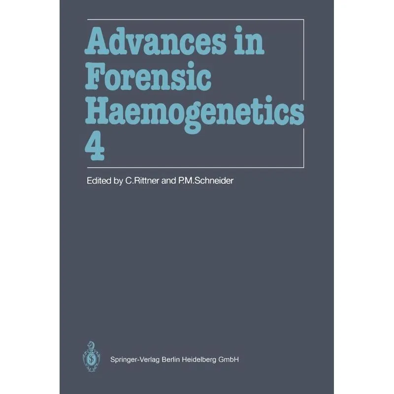 Advances in Forensic Haemogenetics