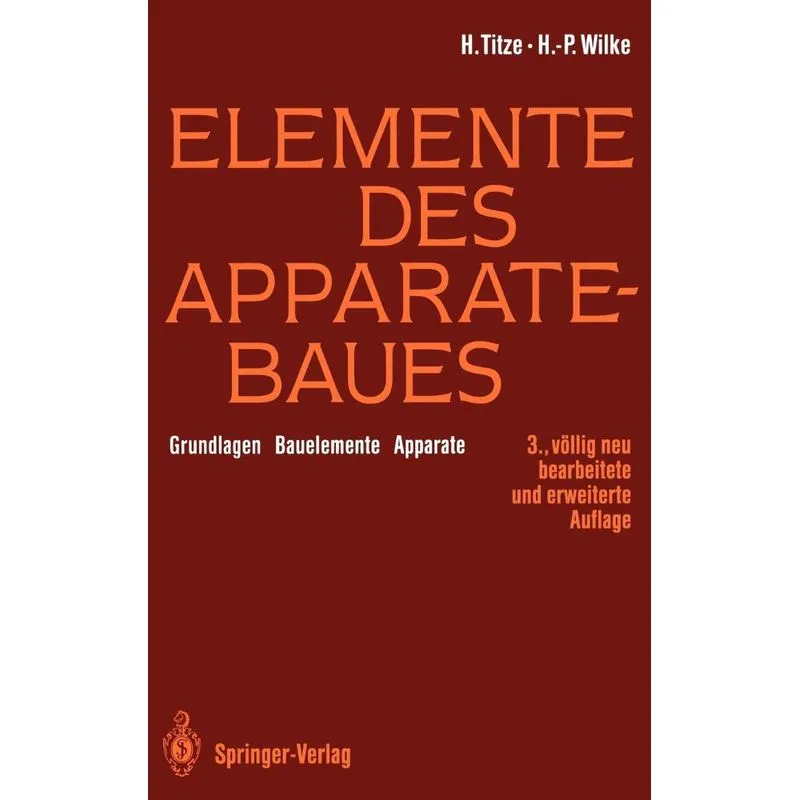 Elemente des Apparatebaues