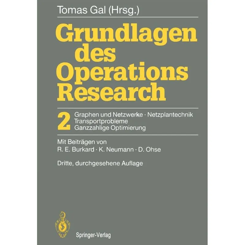 Grundlagen des Operations Research