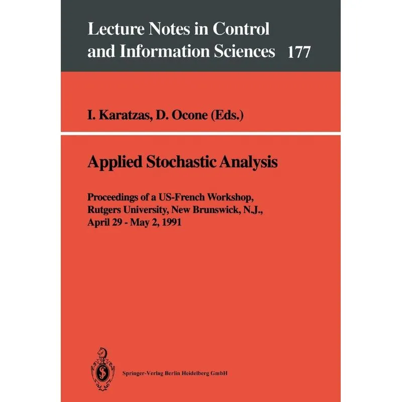 Applied Stochastic Analysis