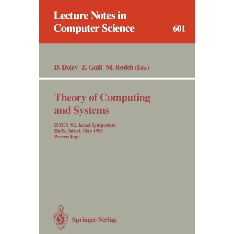 Theory of Computing and Systems