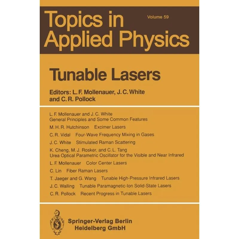 Tunable Lasers