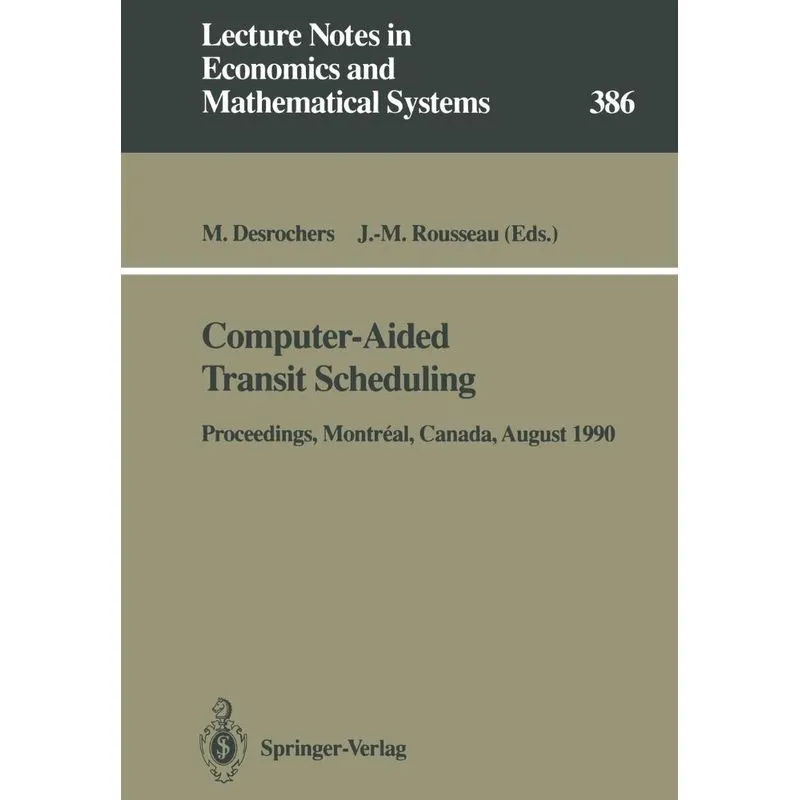 Computer-Aided Transit Scheduling