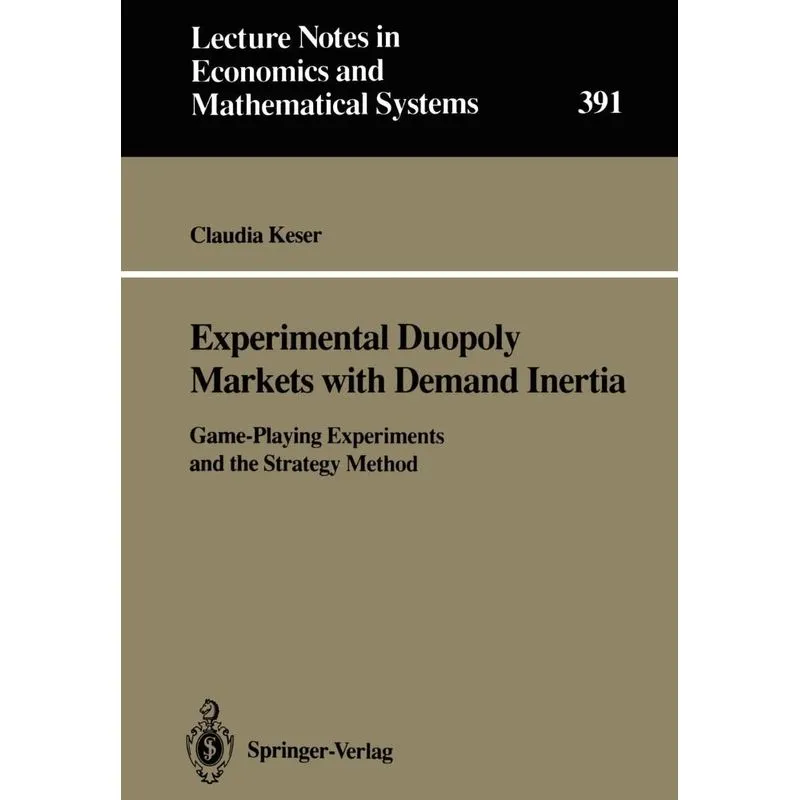Experimental Duopoly Markets with Demand Inertia