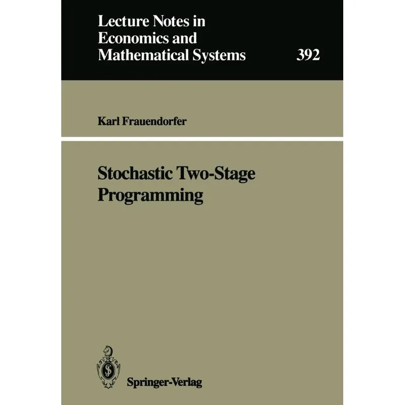 Stochastic Two-Stage Programming
