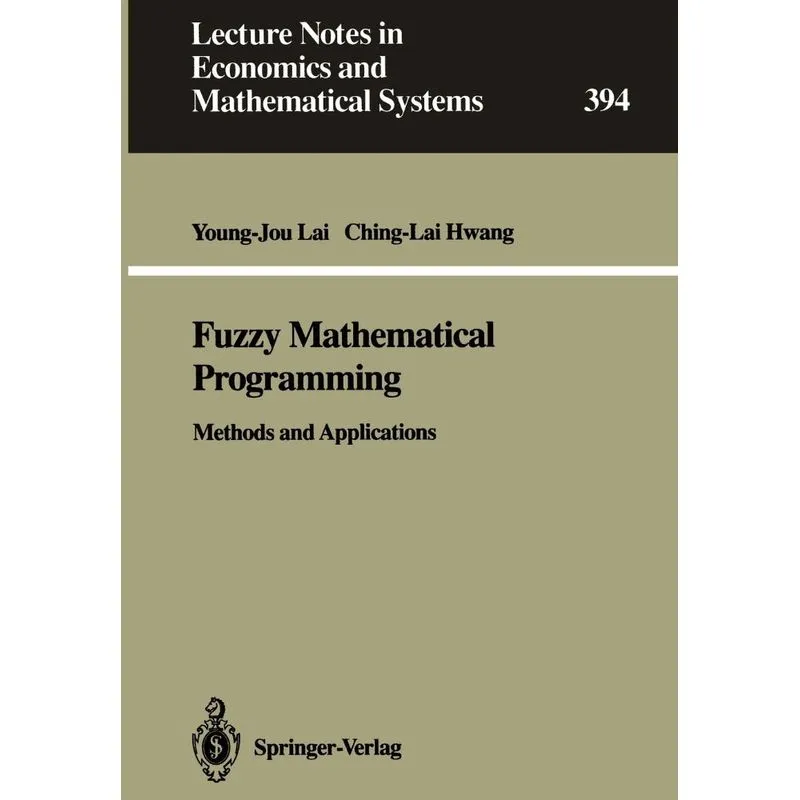 Fuzzy Mathematical Programming