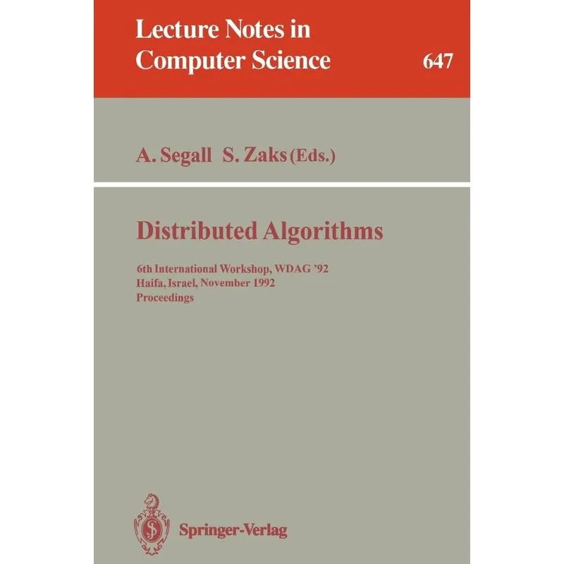 Distributed Algorithms