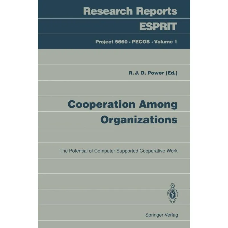 Cooperation Among Organizations