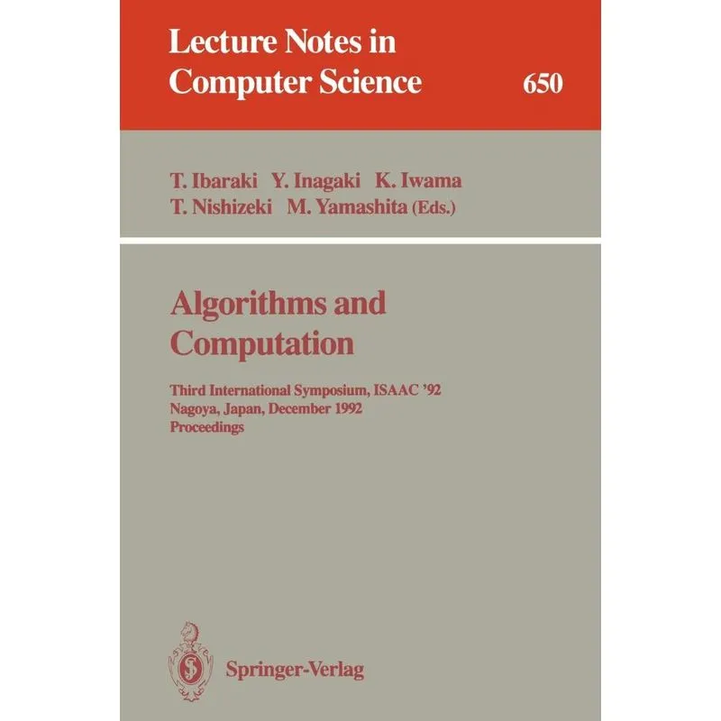 Algorithms and Computation