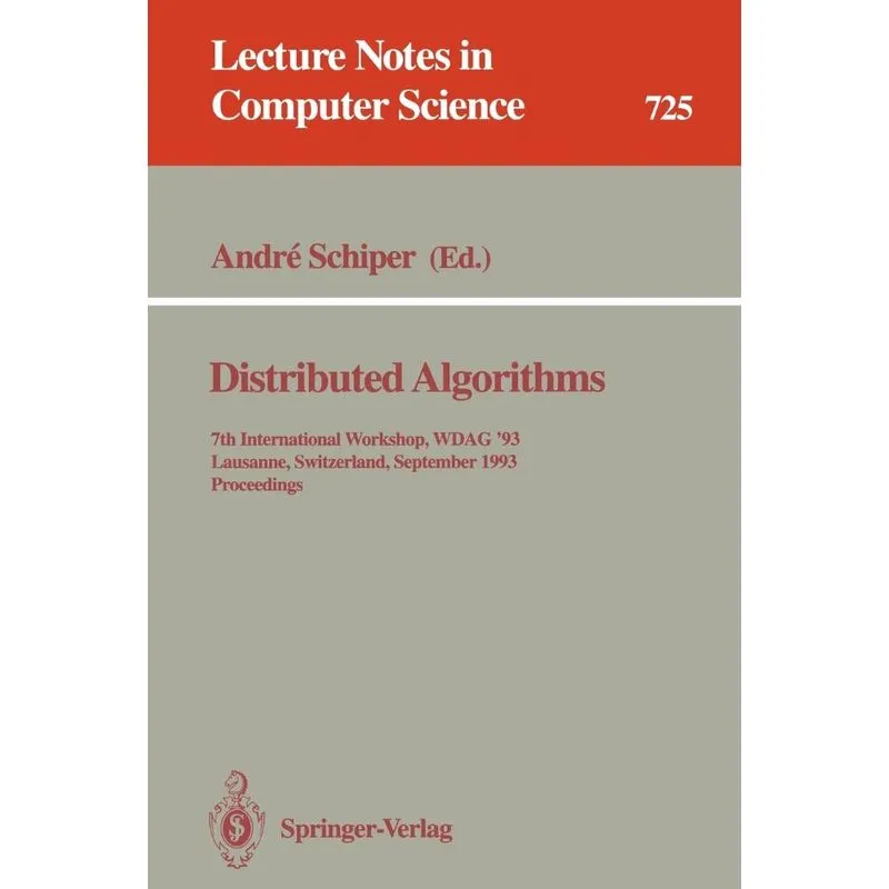 Distributed Algorithms
