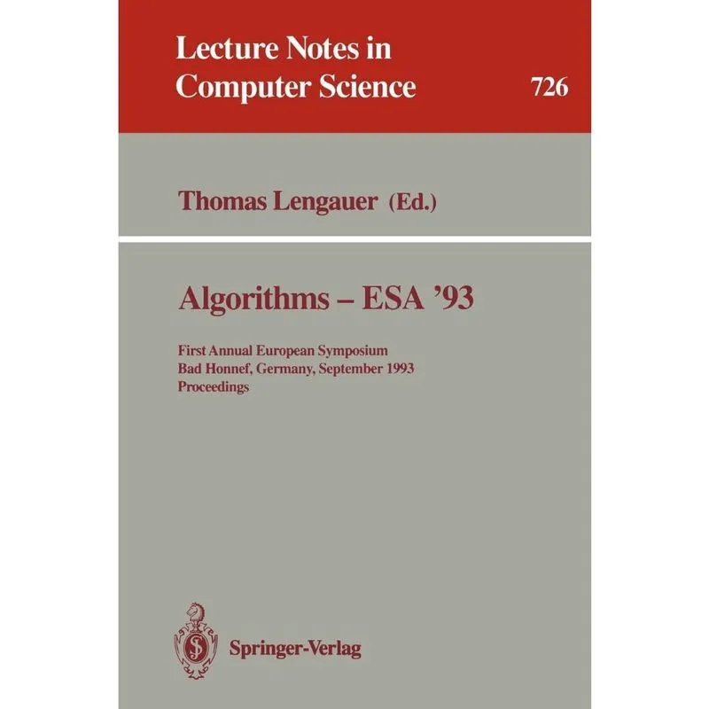 Algorithms - esa 93