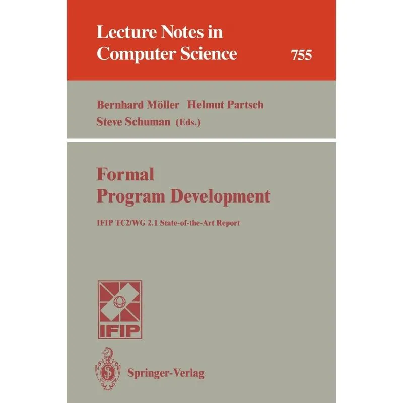 Formal Program Development