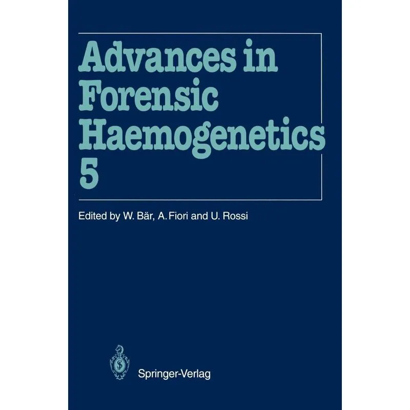 Advances in Forensic Haemogenetics