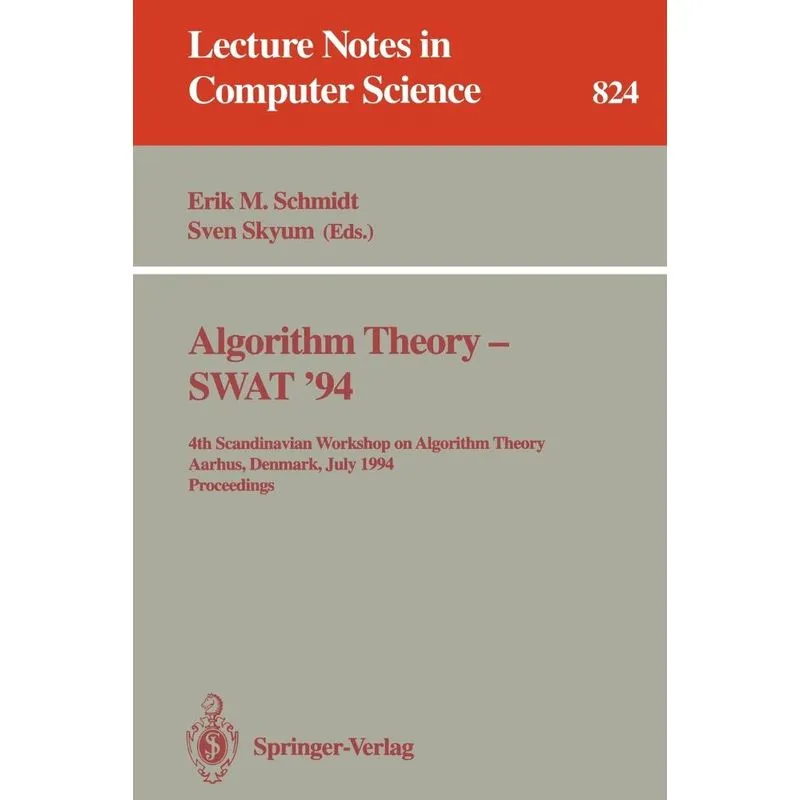 Algorithm Theory - SWAT 94