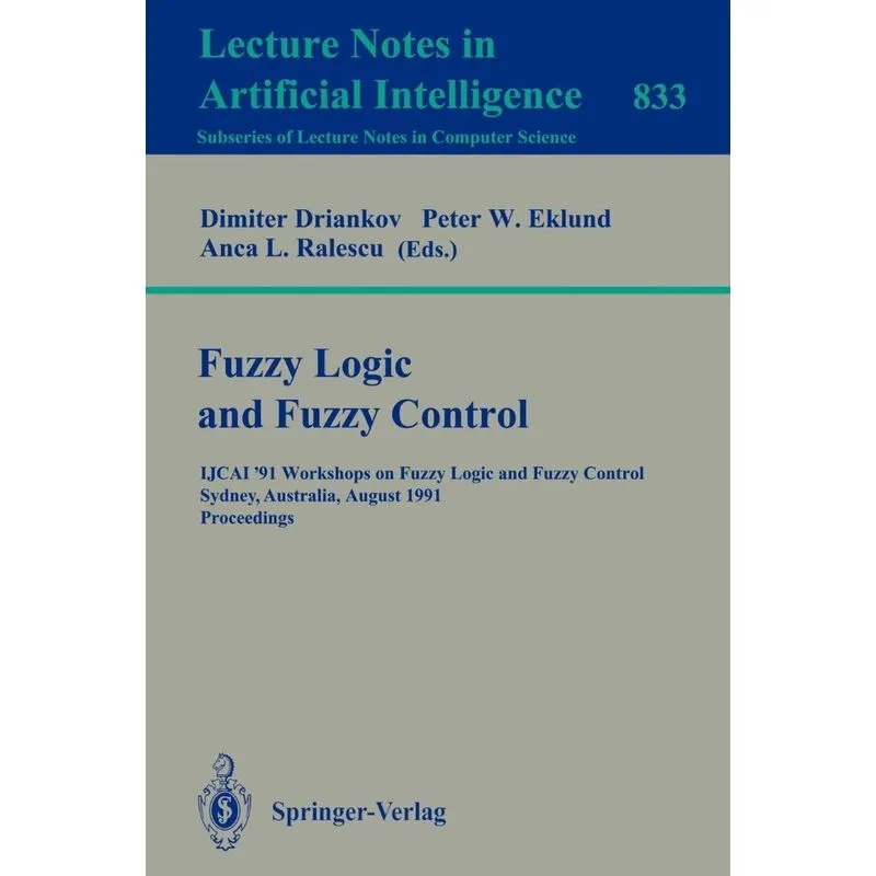 Fuzzy Logic and Fuzzy Control