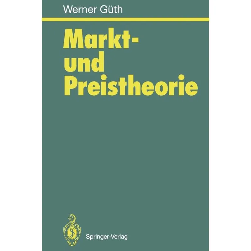 Markt- und Preistheorie