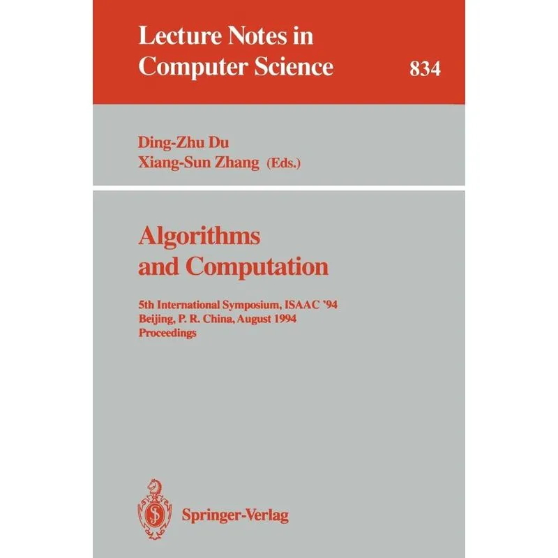 Algorithms and Computation
