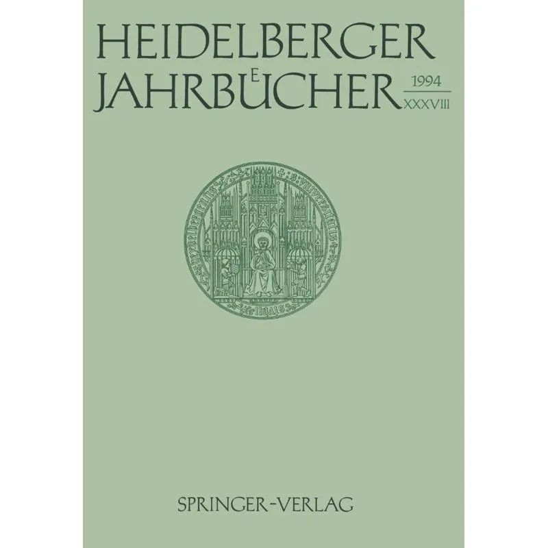 Heidelberger Jahrbücher