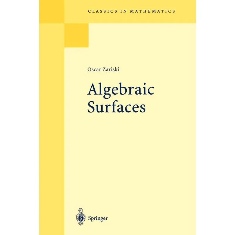 Algebraic Surfaces