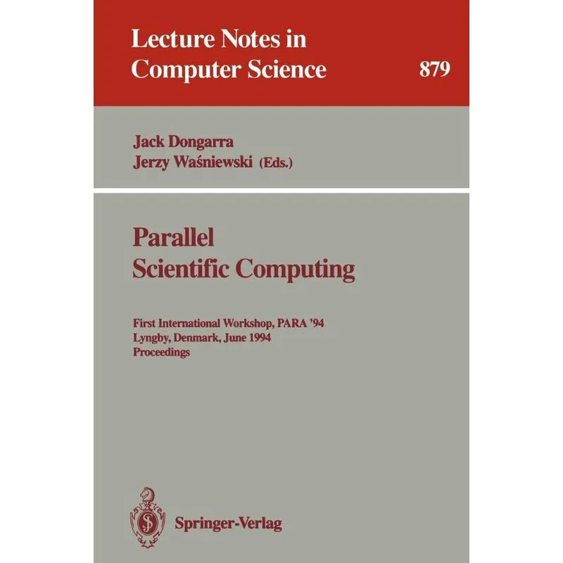 Parallel Scientific Computing