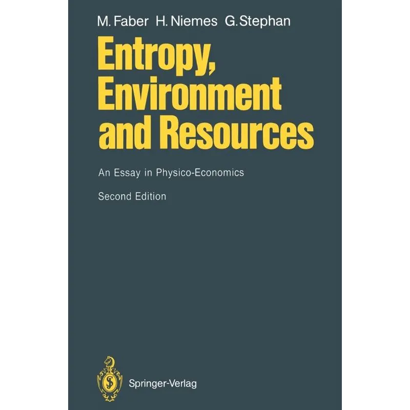 Entropy, Environment and Resources