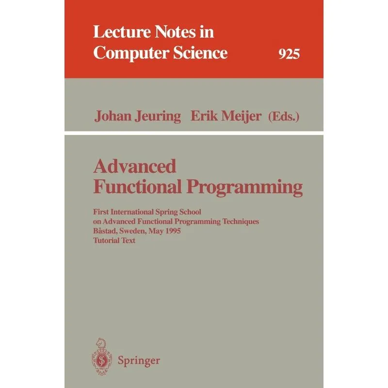 Advanced Functional Programming