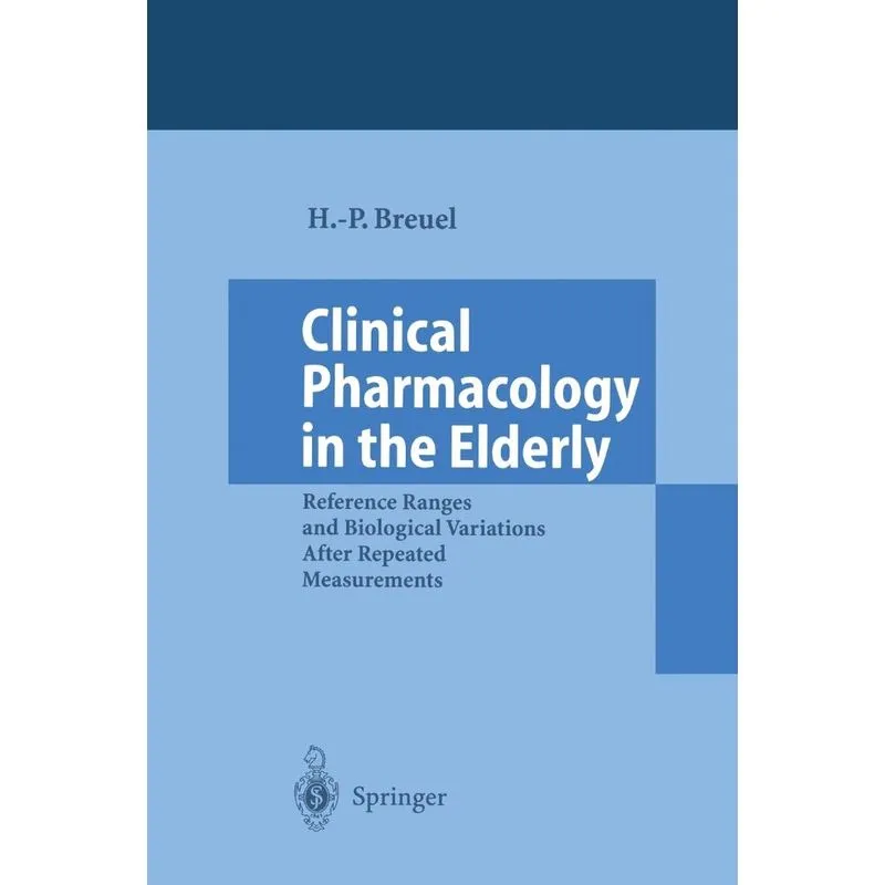 Clinical Pharmacology in the Elderly