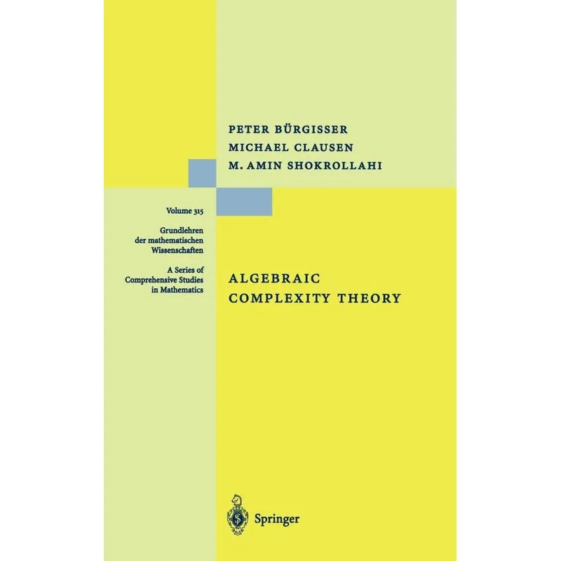 Algebraic Complexity Theory