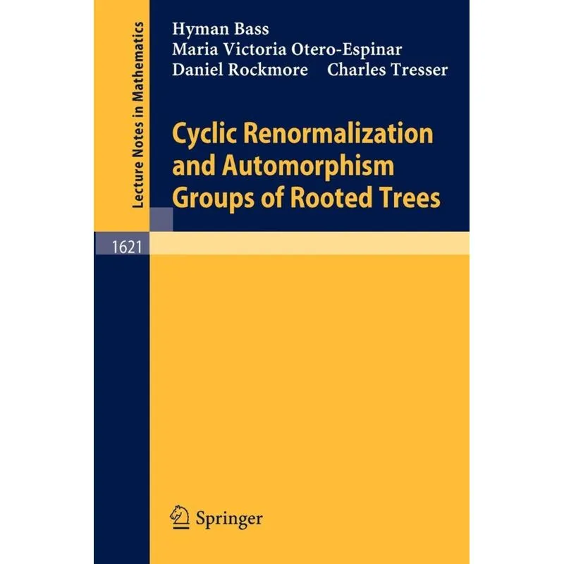 Cyclic Renormalization and Automorphism Groups of Rooted Trees