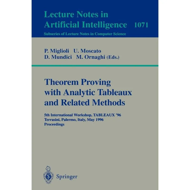 Theorem Proving with Analytic Tableaux and Related Methods