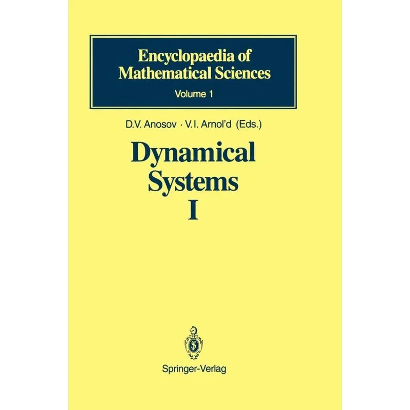 Dynamical Systems I