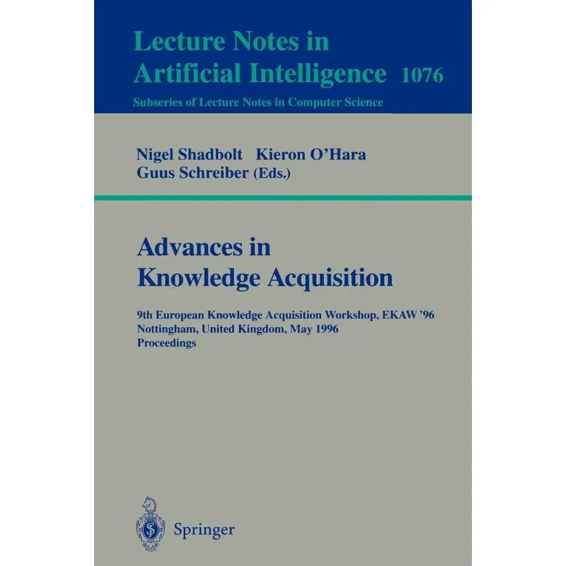 Advances in Knowledge Acquisition