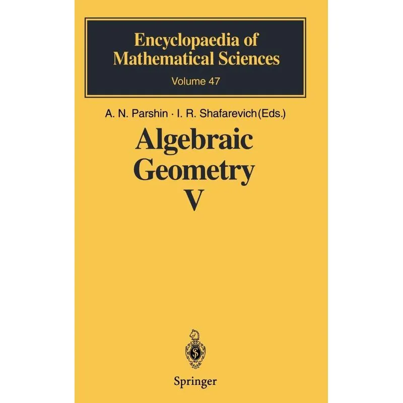 Algebraic Geometry V