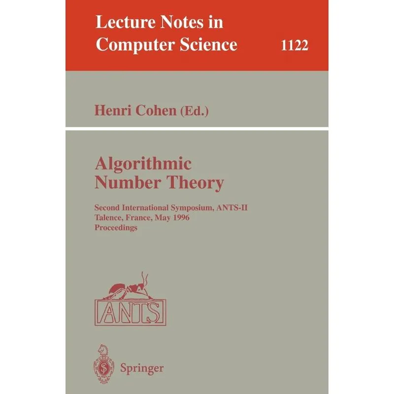 Algorithmic Number Theory