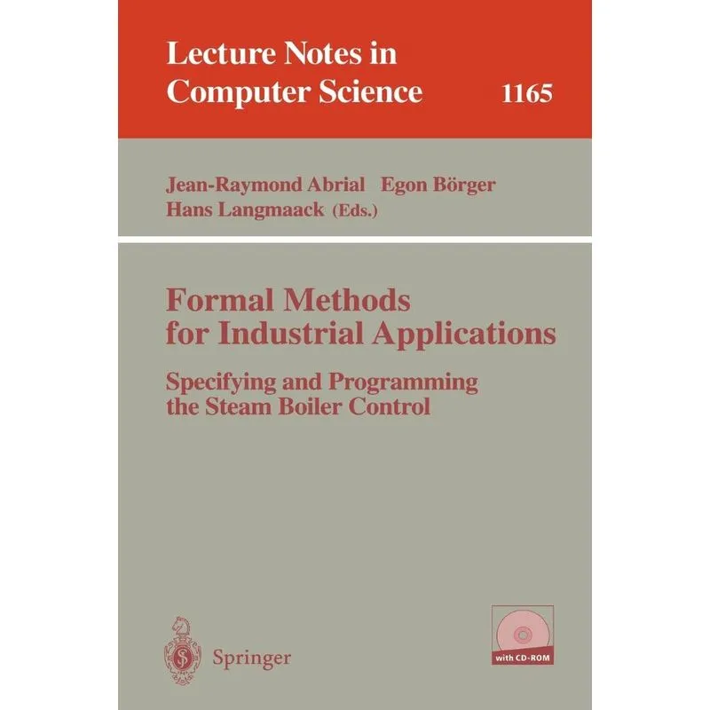 Formal Methods for Industrial Applications