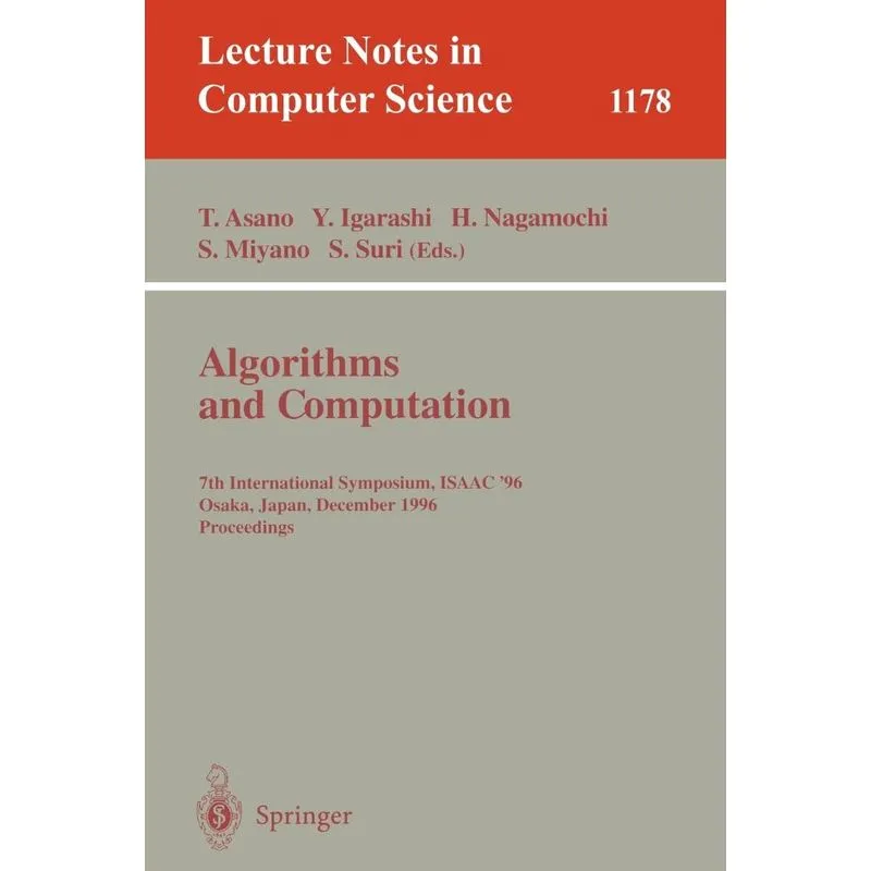 Algorithms and Computation