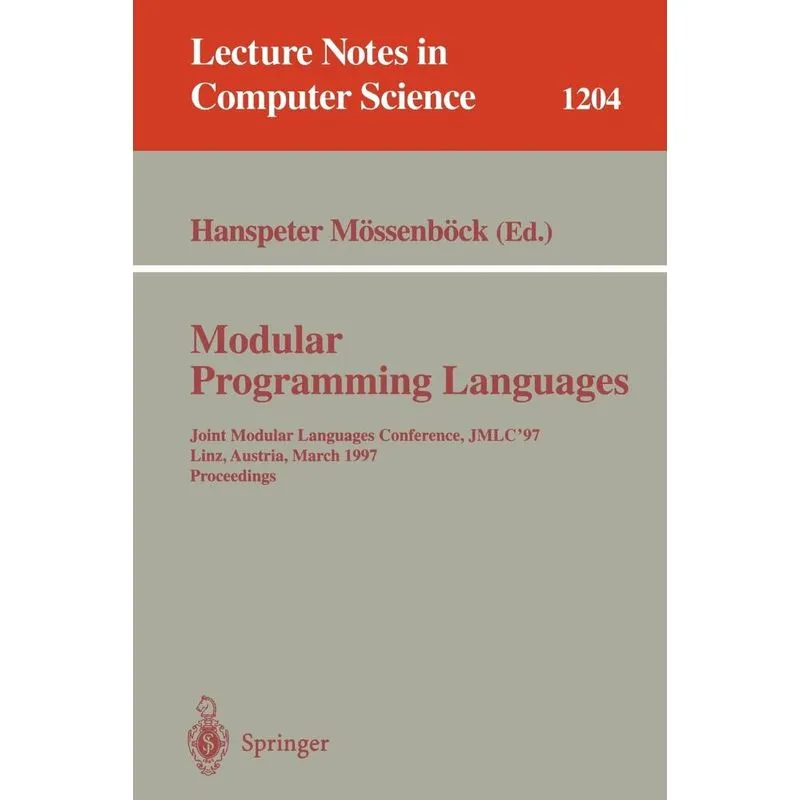 Modular Programming Languages
